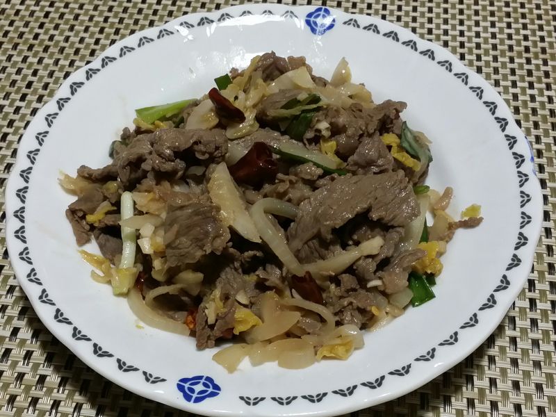 酸白菜炒牛肉♡