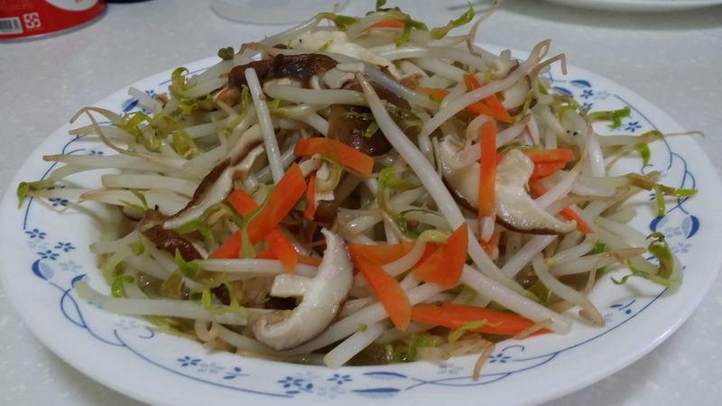 炒豆芽菜