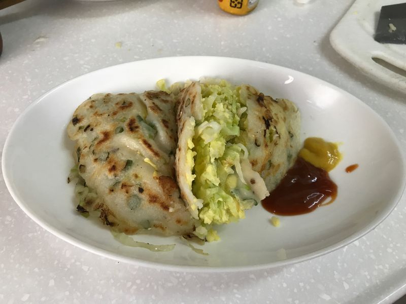 蔬菜蛋餅