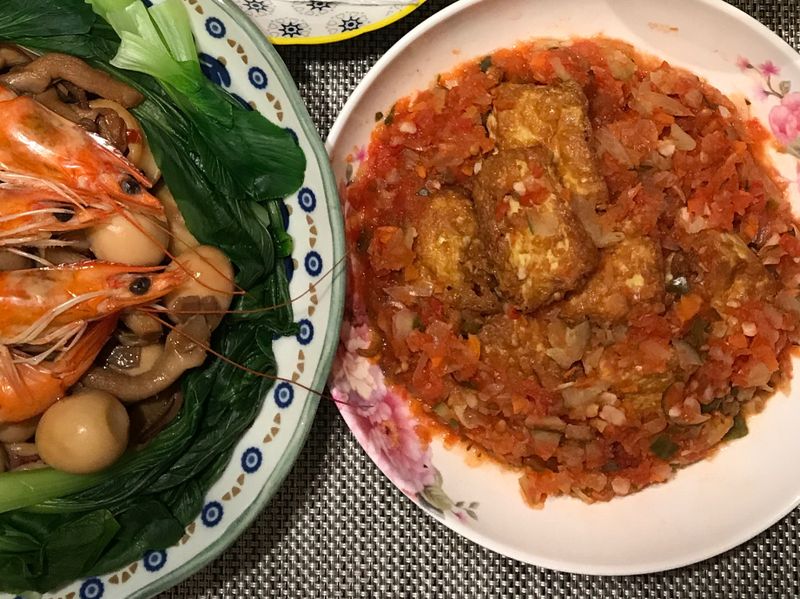 ［一人開飯］西西里燒豆腐