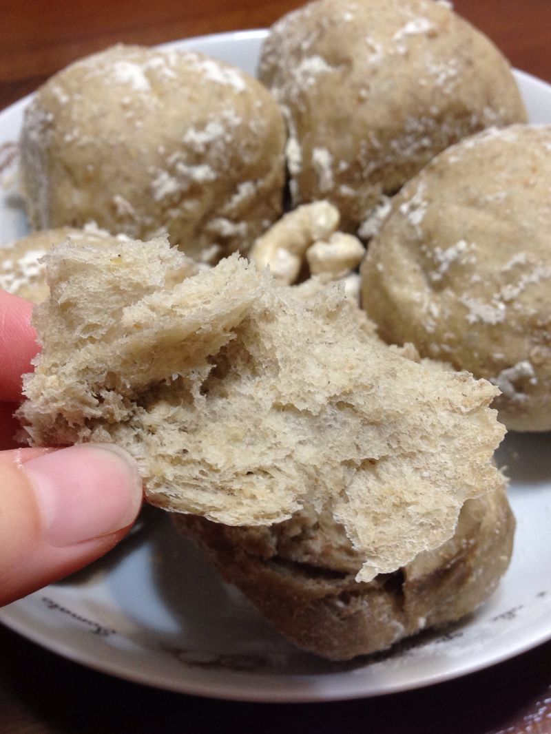 香蕉麥片麵包