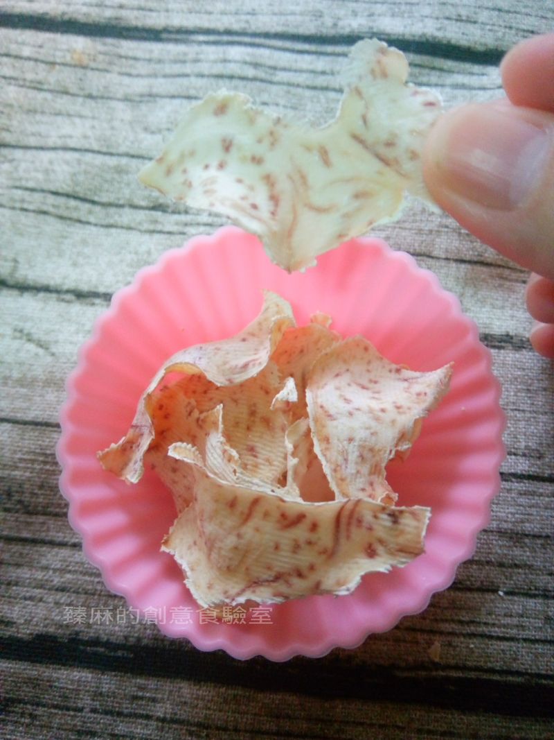 電鍋烤芋頭脆片