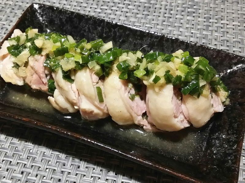 蔥鹽雞腿卷♡