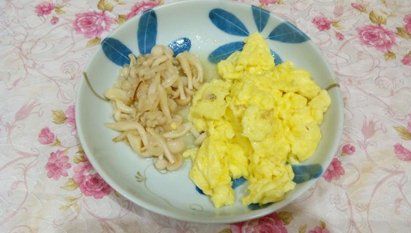 炒蛋附雪白菇[好菇道好食光]