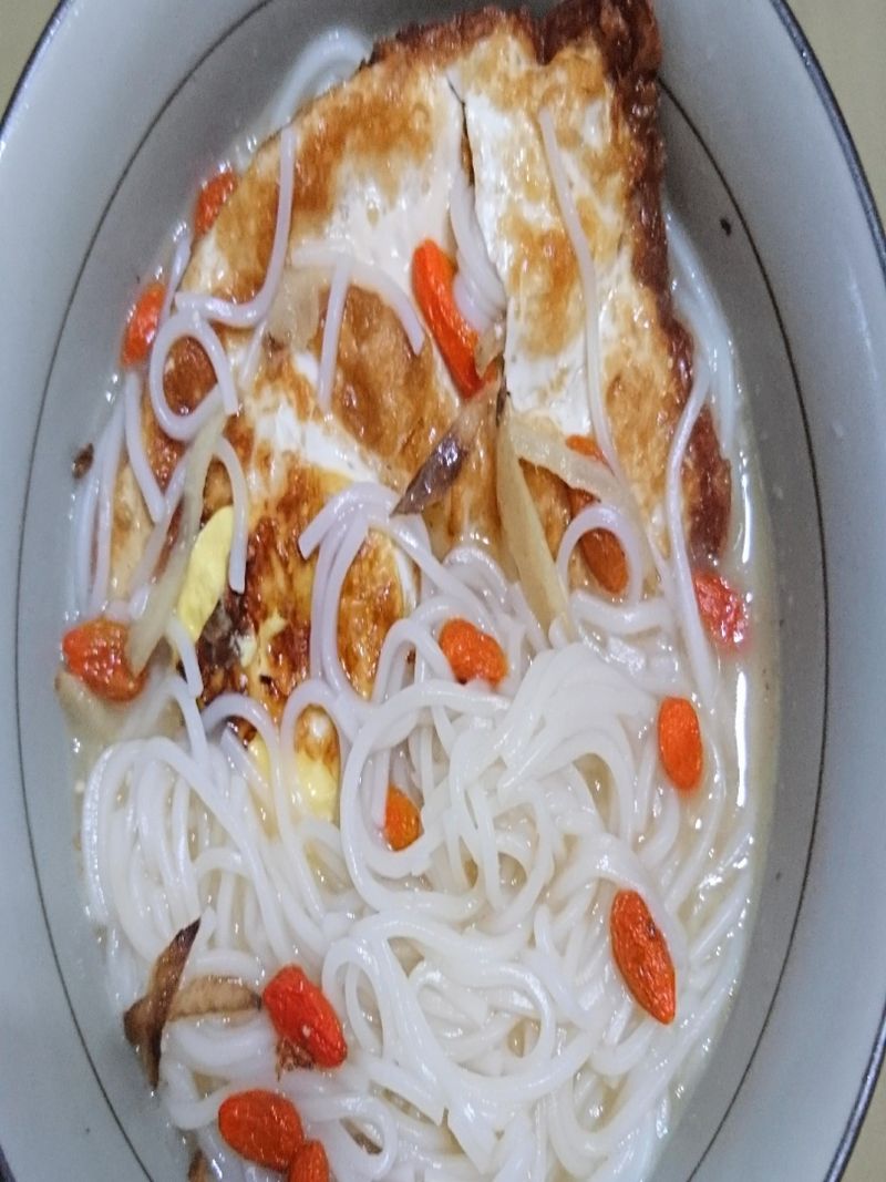 麻油蛋麵線