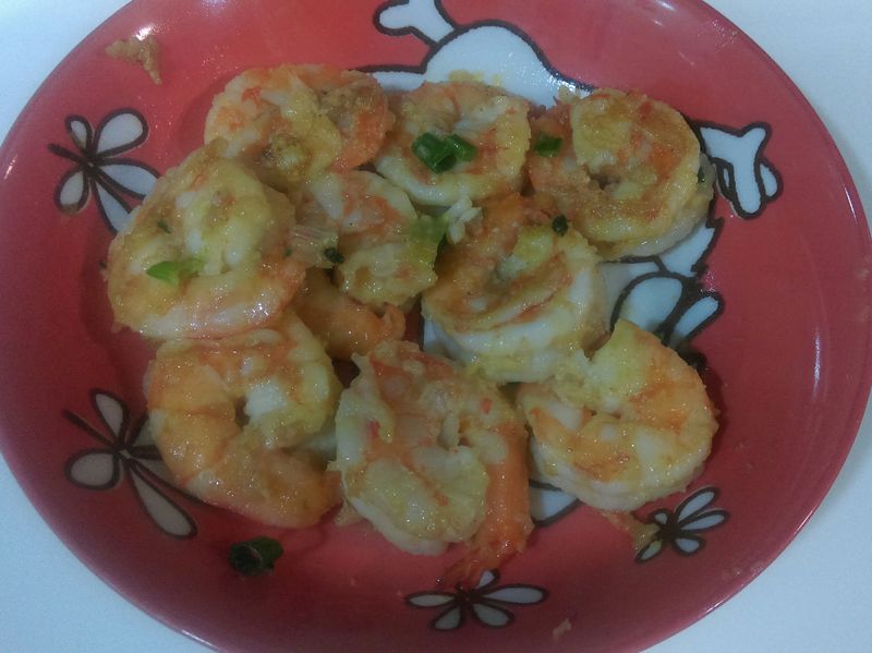 奶油蒜蝦