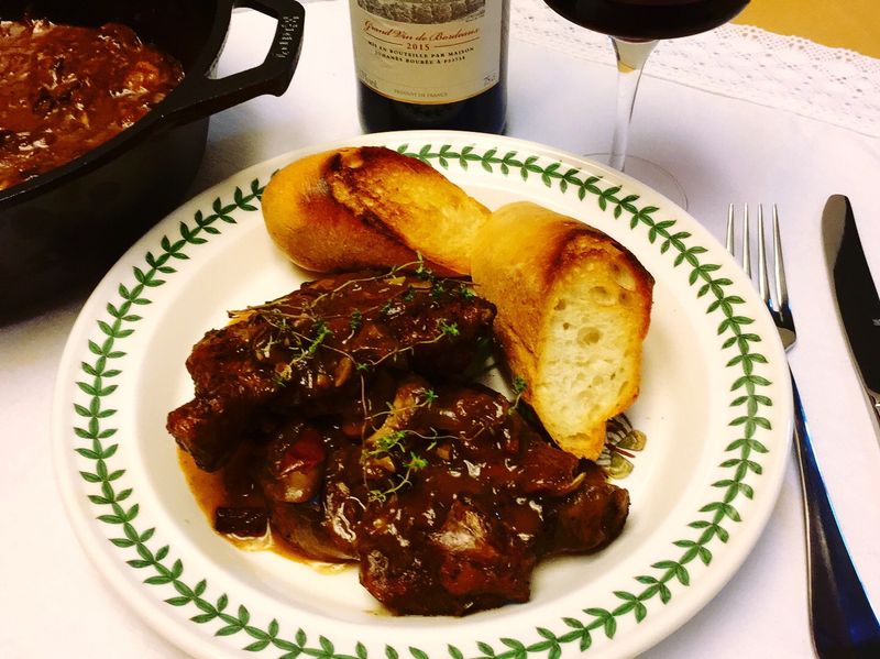 Coq au vin 法式紅酒燉雞