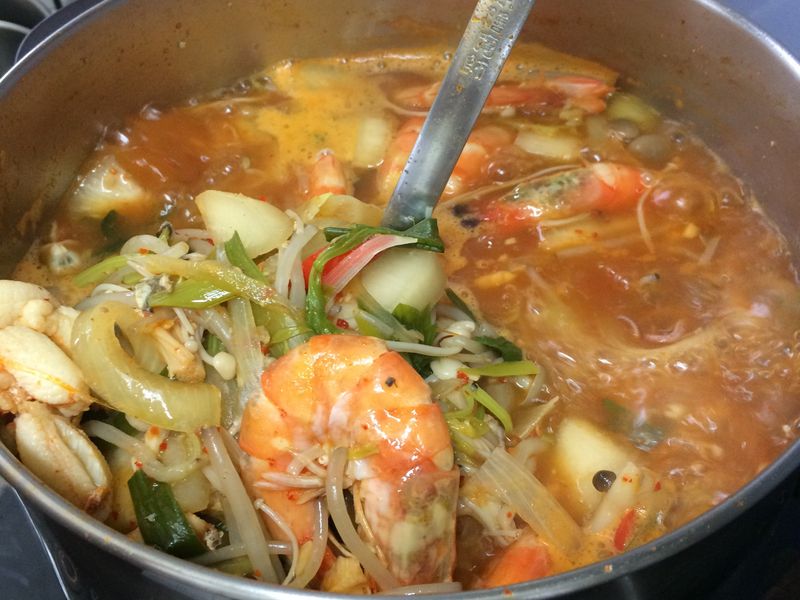 韓式辣魚湯