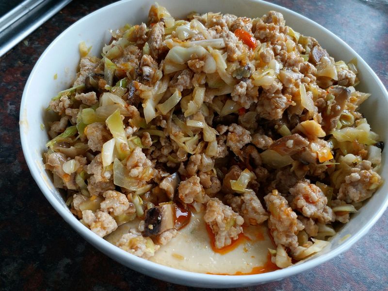 辣味豆腐腦
