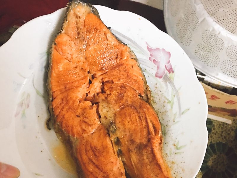 香煎鮭魚