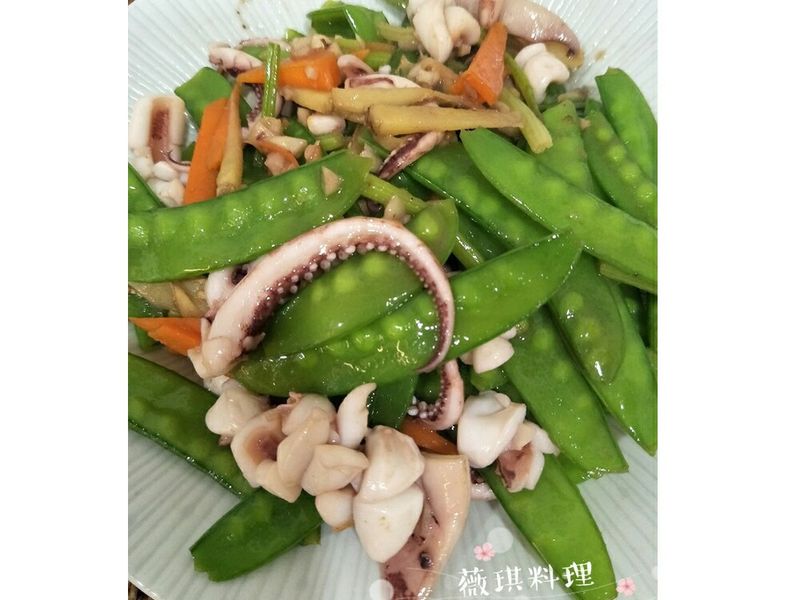 生炒花枝
