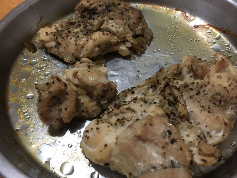 鹽漬檸檬味雞腿