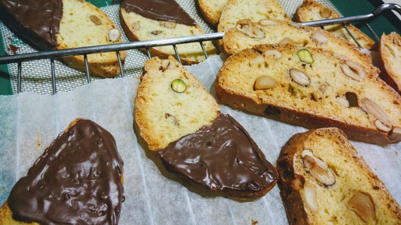 無油!義式堅果脆餅Biscotti~午茶