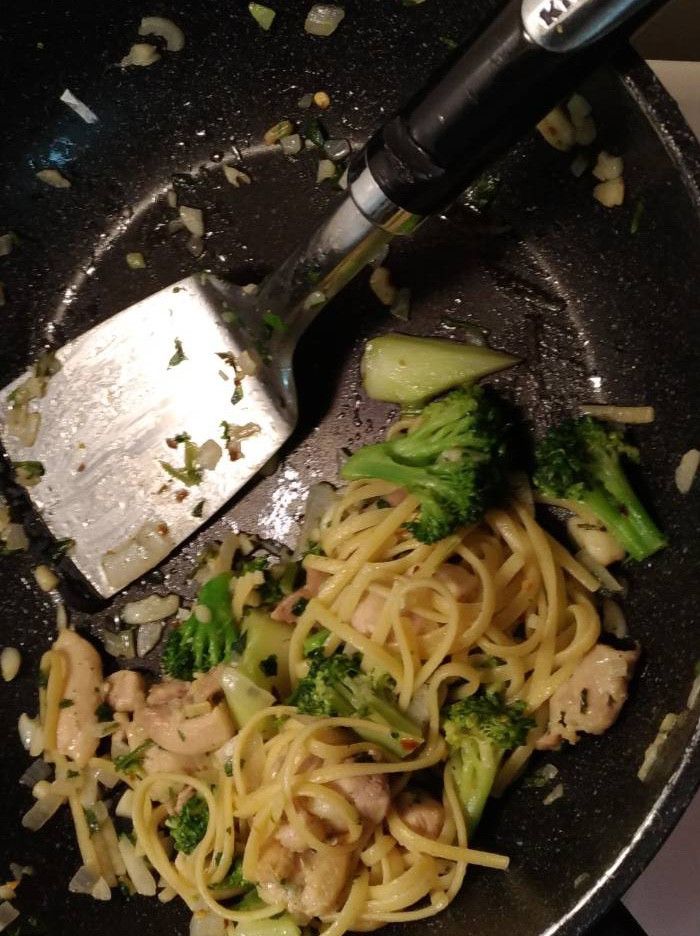 蒜香義大利麵