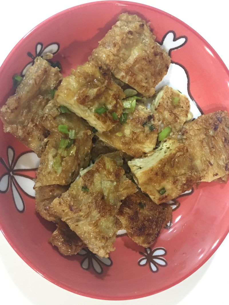 煎豆包