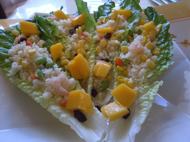 十分輕鬆料理DIY~桂冠輕鬆生活生菜蝦仁炒飯(4)