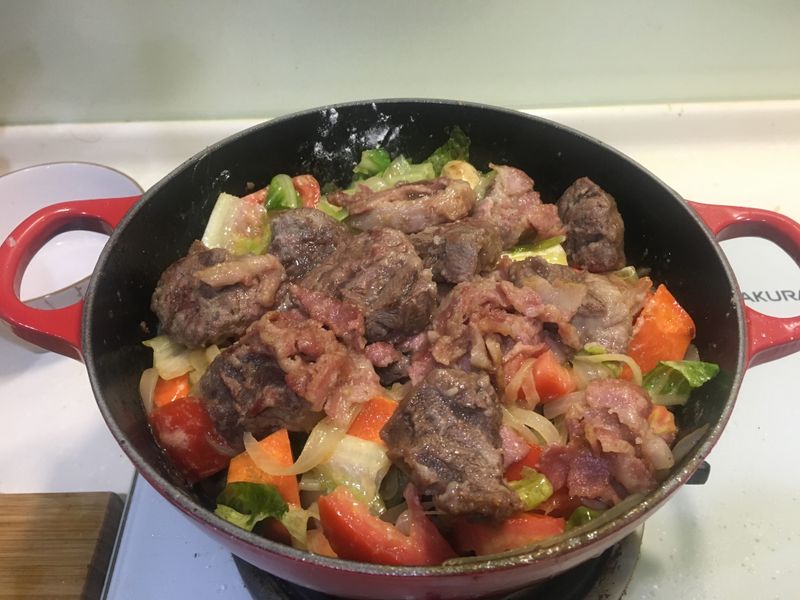 法式滷肉-紅酒燉牛肉(一鍋到底)
