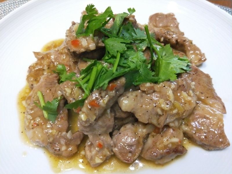 台式煎羊肉梅花里肌肉片