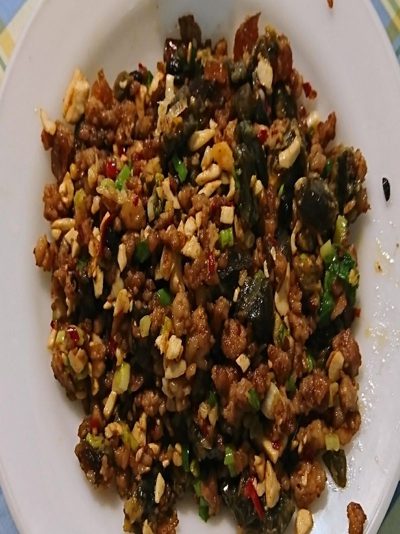 肉末金銀蛋