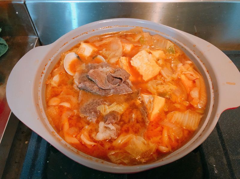 冷冷韓冬~大醬燉鍋
