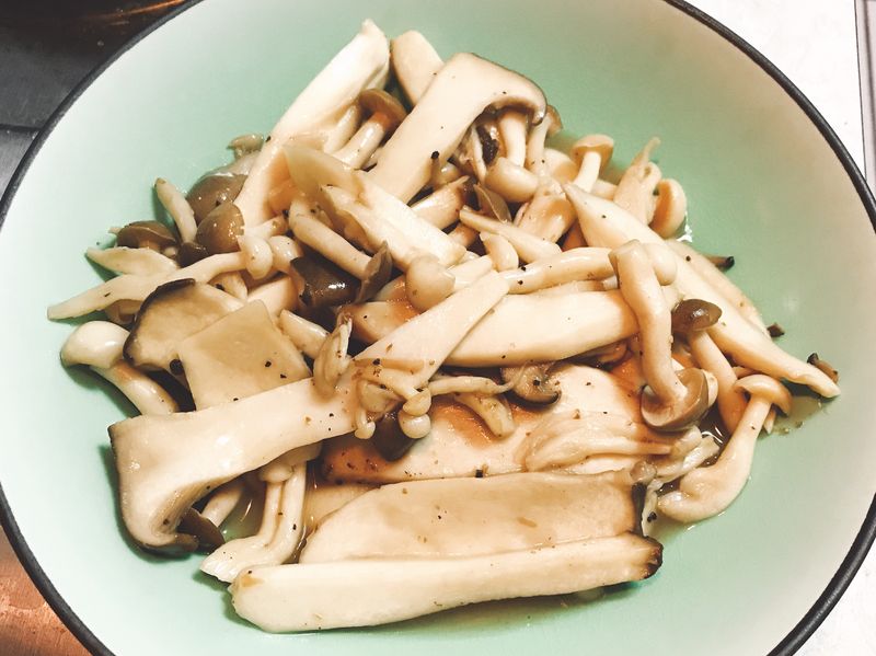 奶油醬油炒菇