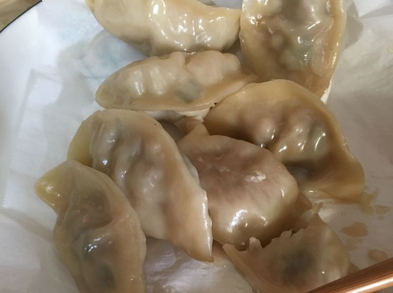 剝皮辣椒水餃