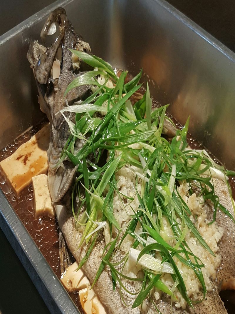 蒜蓉蒸石斑