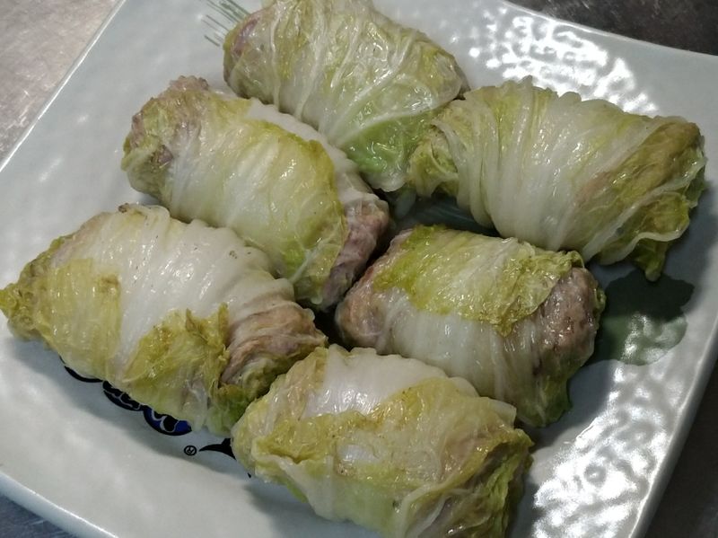 白菜牛肉捲