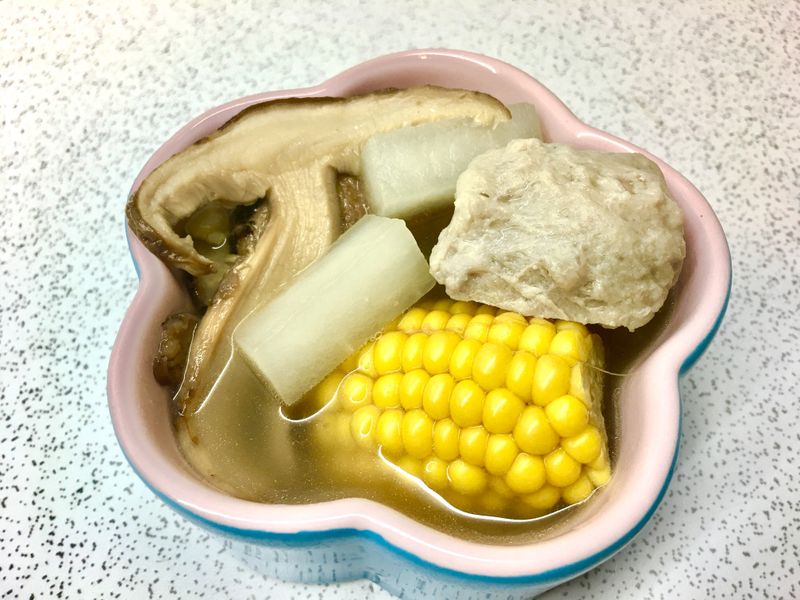 松茸排骨湯