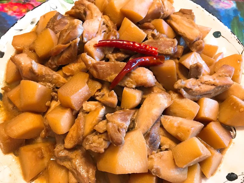 腐乳竹筍燒雞