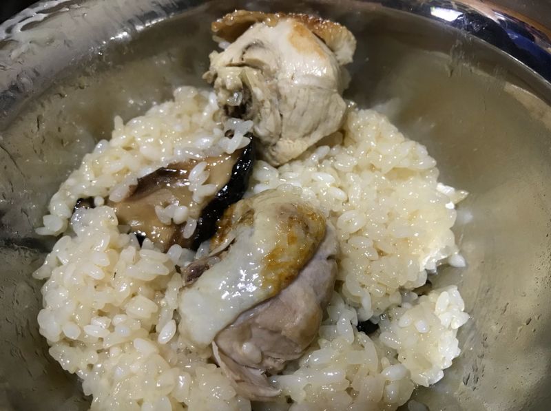 麻油雞糯米飯