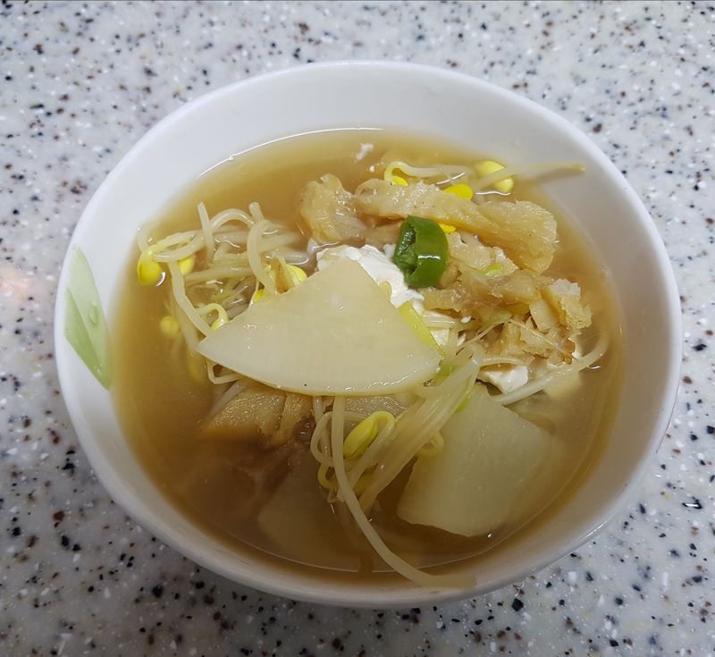 (韓式) 明太魚干湯 북엇국