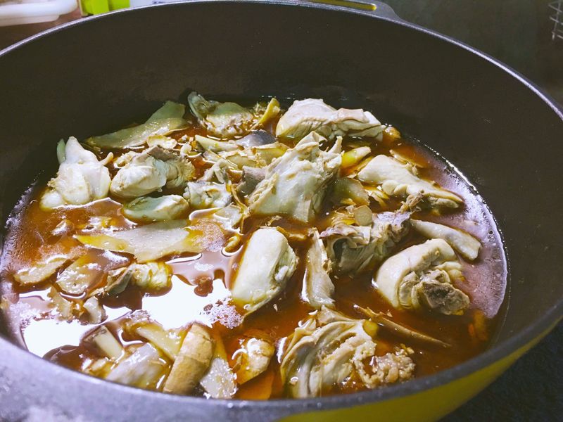 油水分離版麻油雞