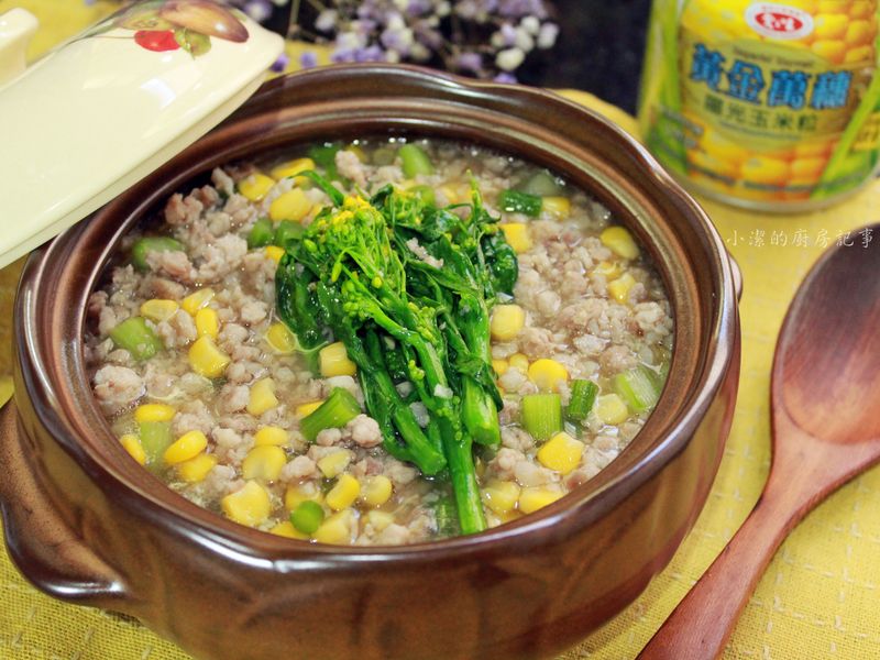 玉米燴肉末【愛之味黃金萬穗】