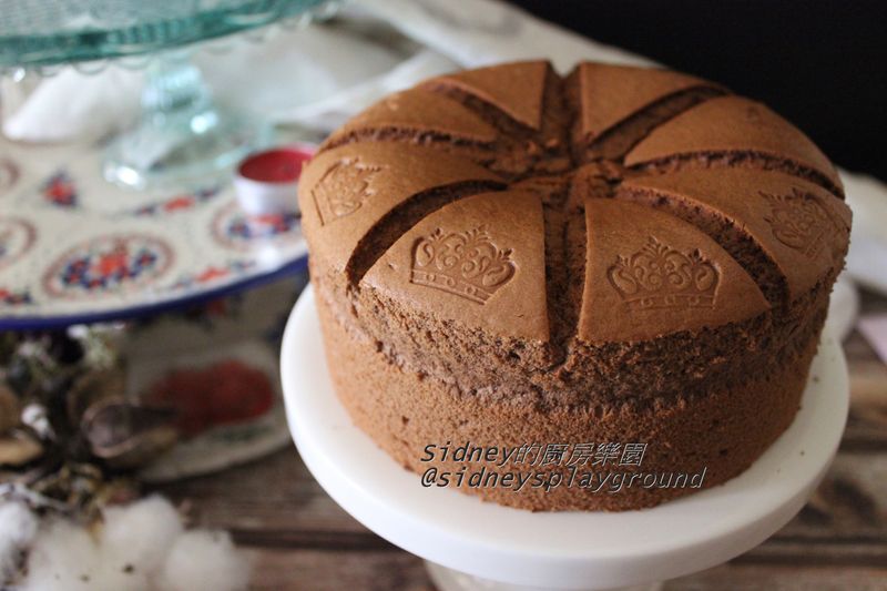 巧克力戚風蛋糕