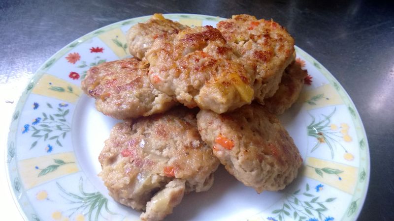 豬肉地瓜漢堡排