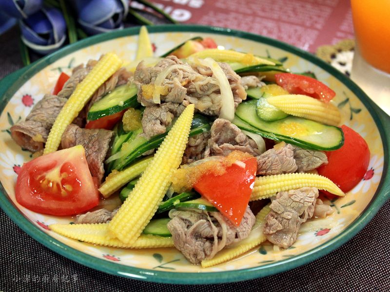 和風牛肉沙拉