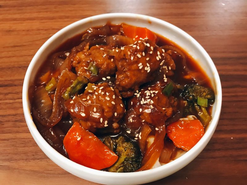 糖醋肉丸子