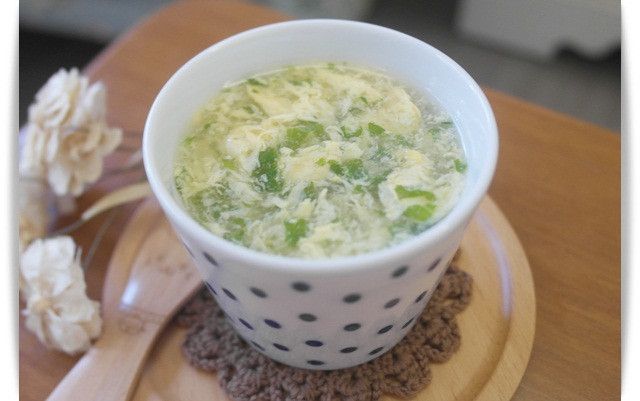 寶寶副食品「蛋花湯」蛋黃版、家常味 ♪