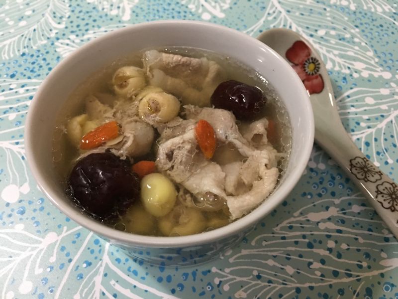 蓮子肉片湯