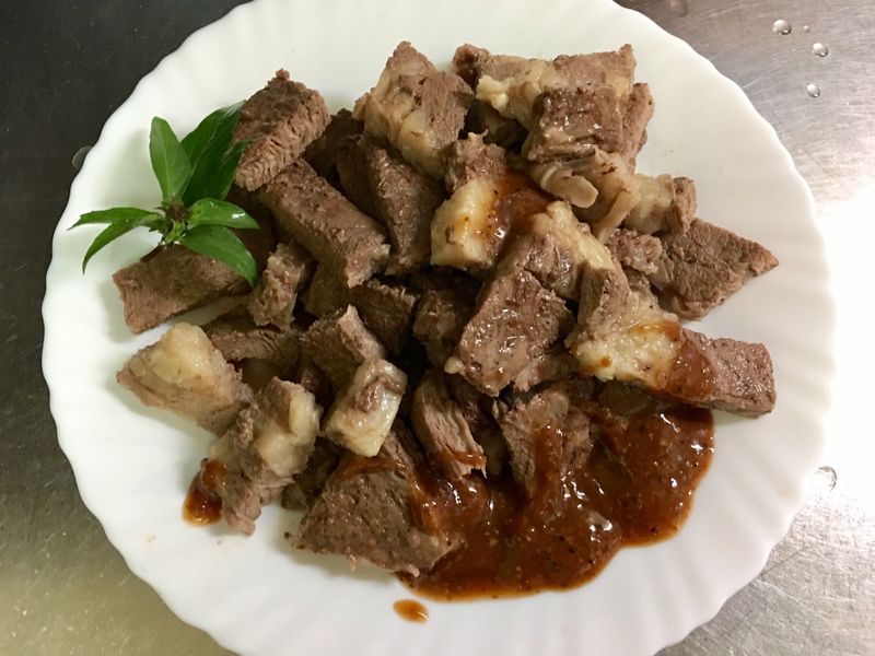 烤霜降牛肉片
