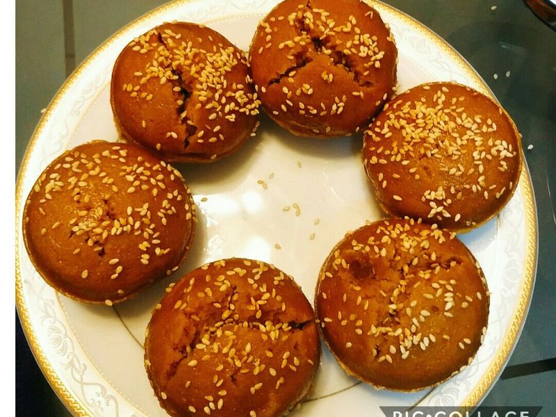 小巧版黑糖糕