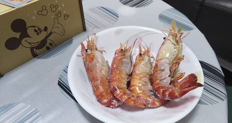 鹽烤泰國蝦