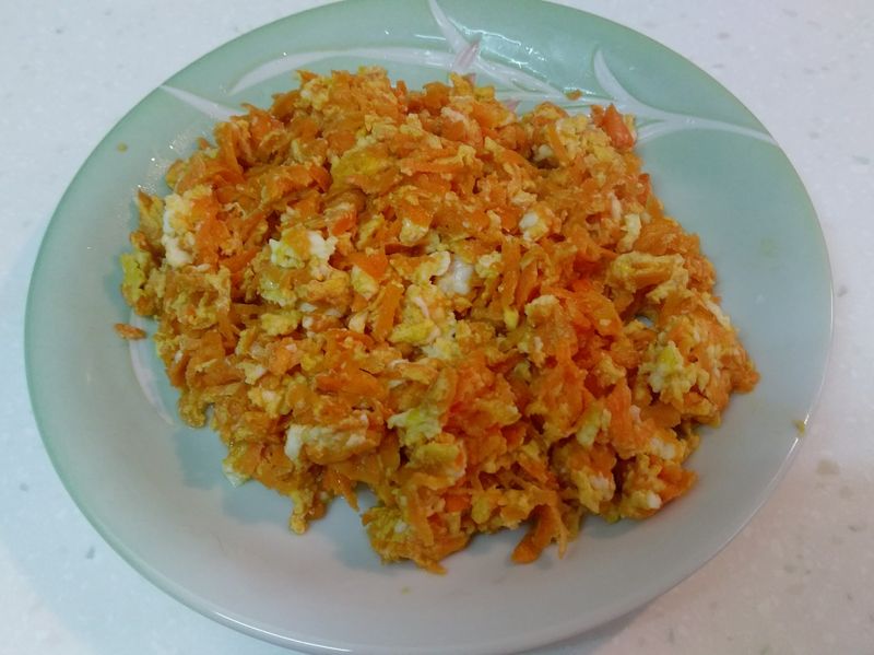胡蘿蔔炒蛋
