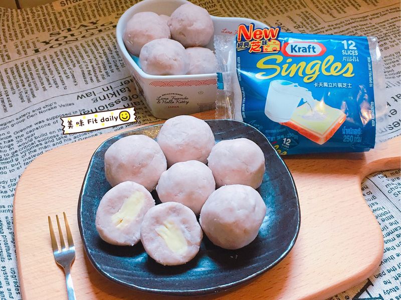 芝心芋泥球~滑順綿密好美味~