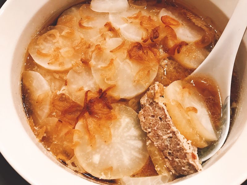 白蘿蔔蒸肉- 大同電鍋