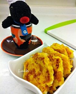 南瓜起士小薯餅(嬰兒也可食用)
