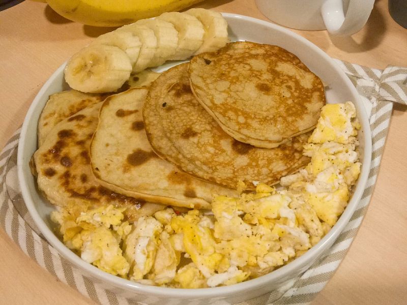 香蕉薄餅