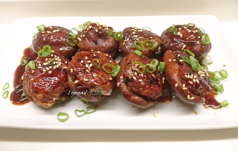 醬燒香菇鑲肉