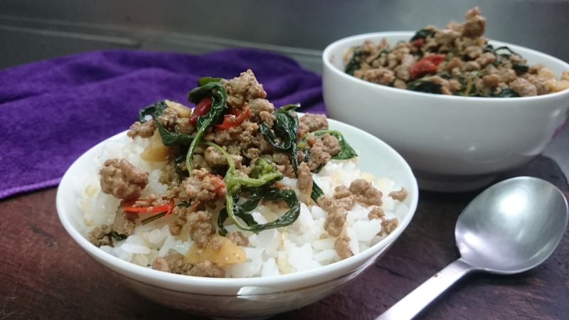 泰式打拋豬肉 台糖安心豚絞肉